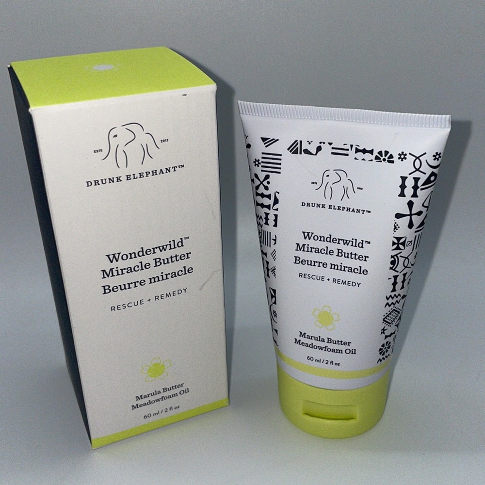 Drunk Elephant Wonderwild Miracle Butter Rescue + Remedy Marula Butter
